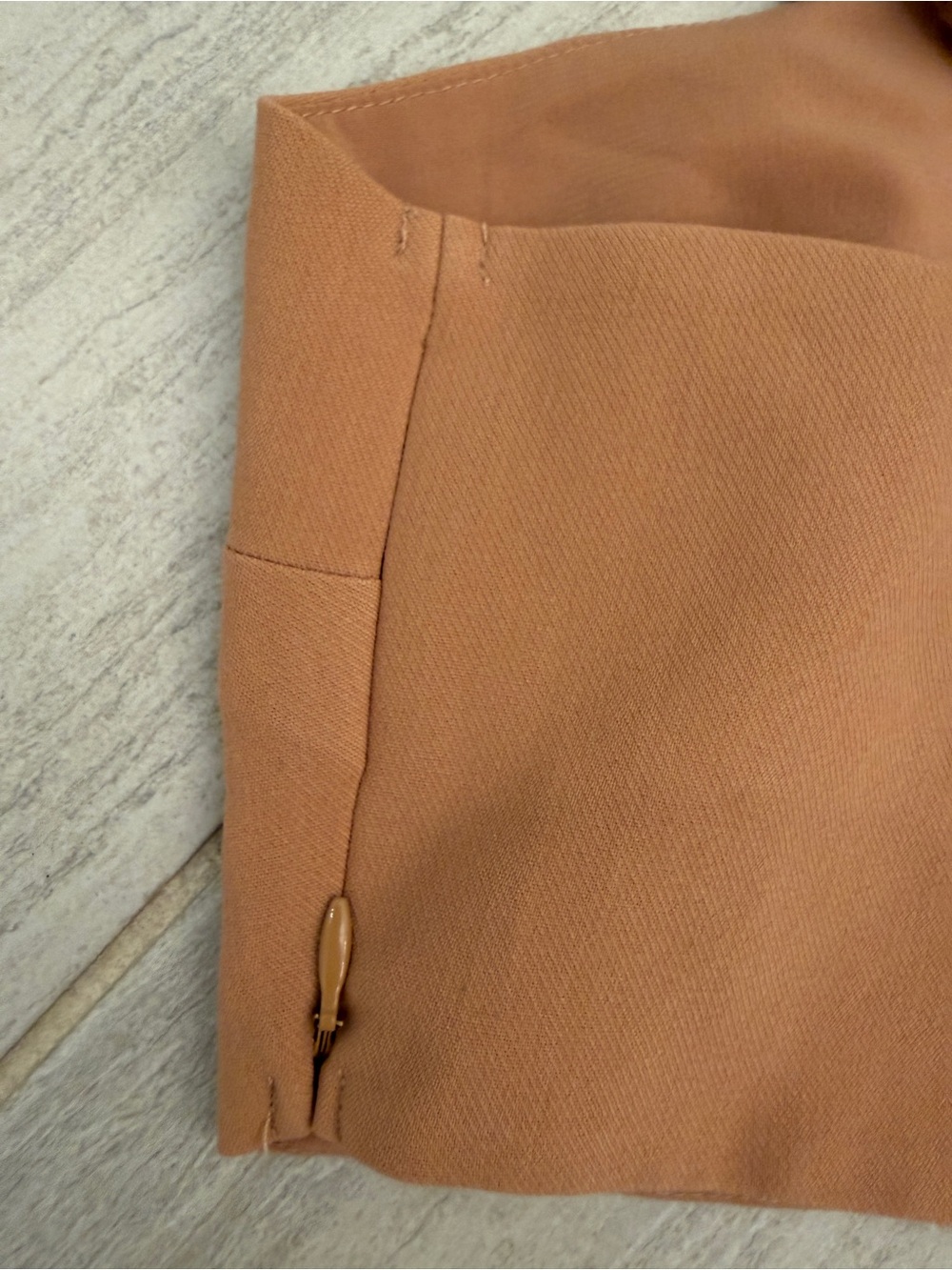 Rust Brown Cropped Cami Top - Picture 3 of 6